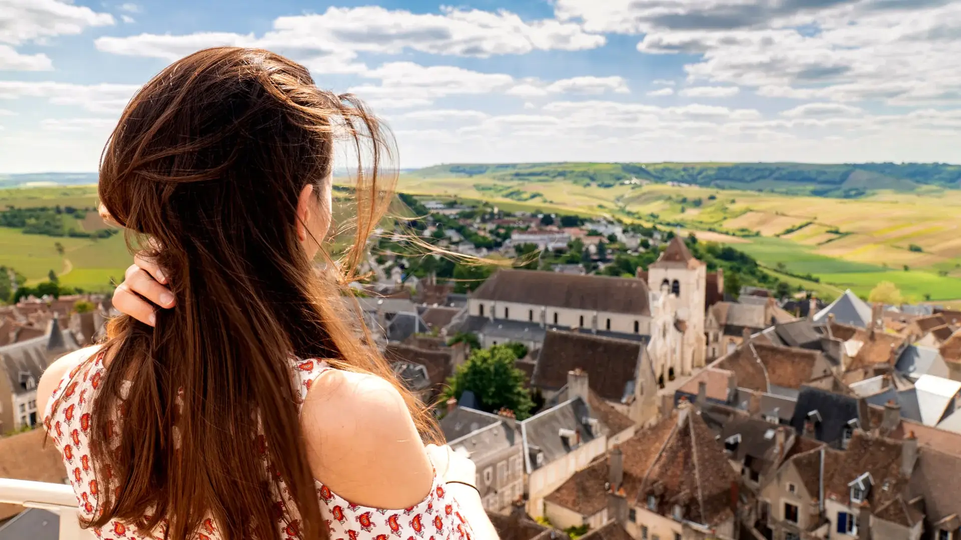 Sancerre, vue depuis la tour des Fiefs