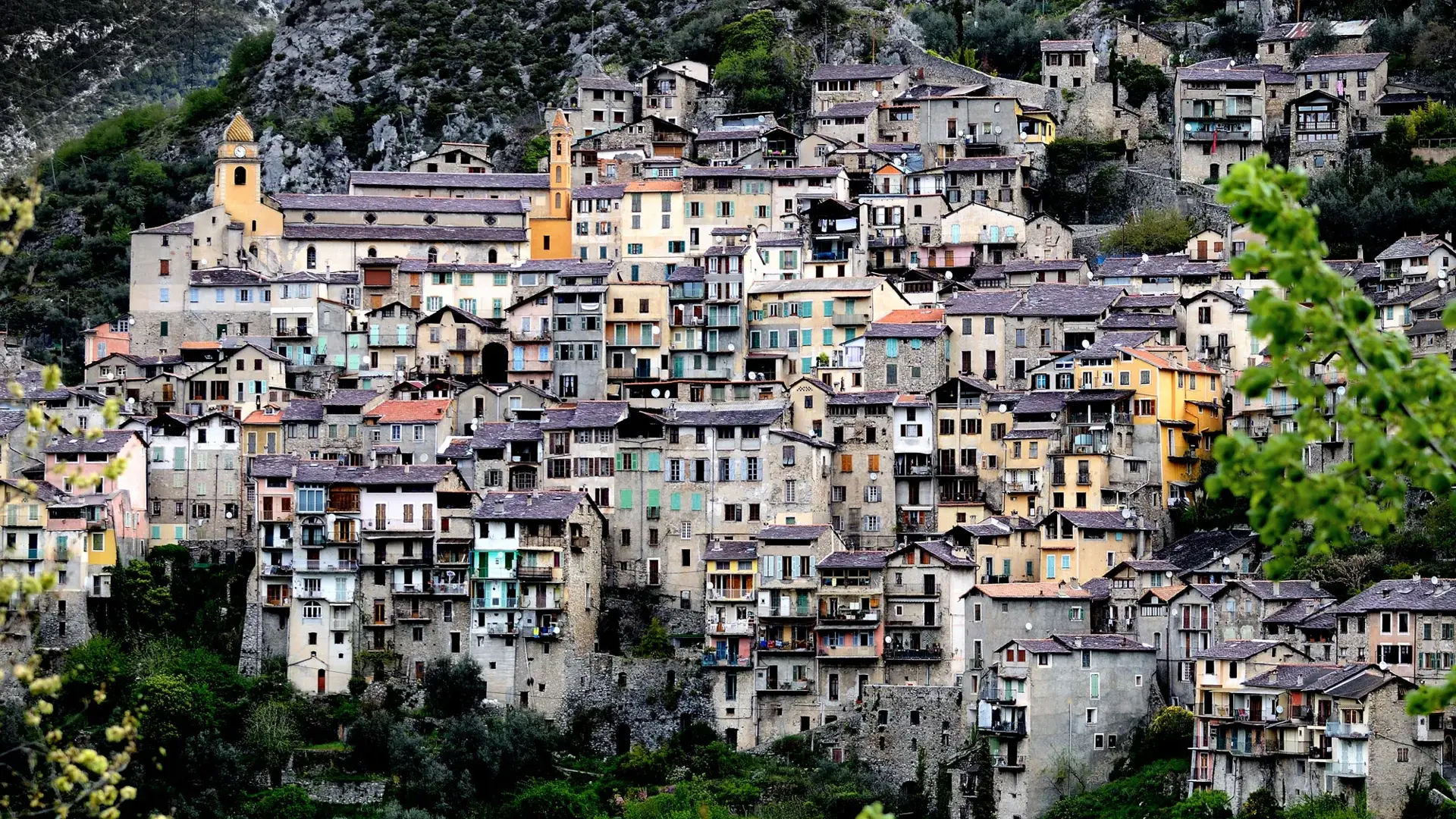 Saorge, vue générale