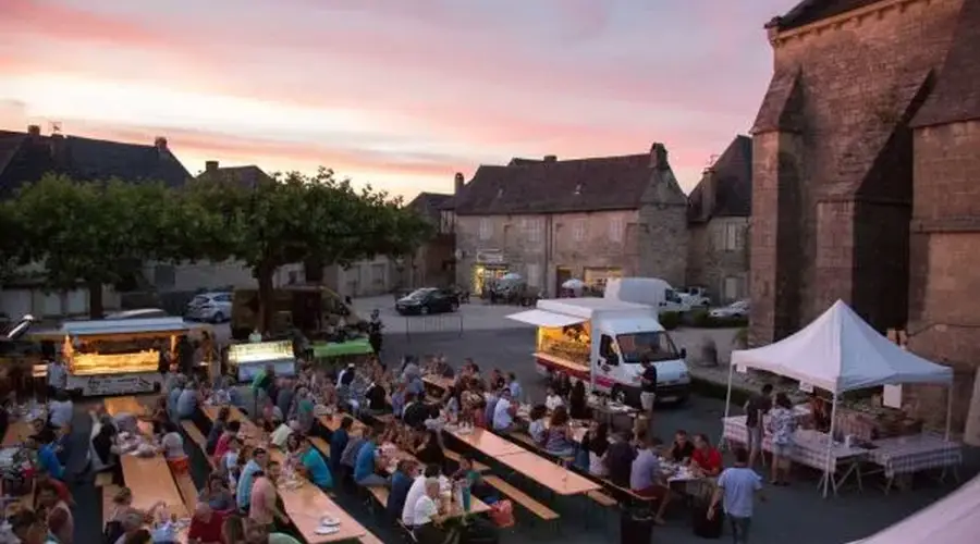Marché festif à Saint-Robert