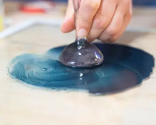 Aurore l'hiver naît - Illustration et peinture végétale