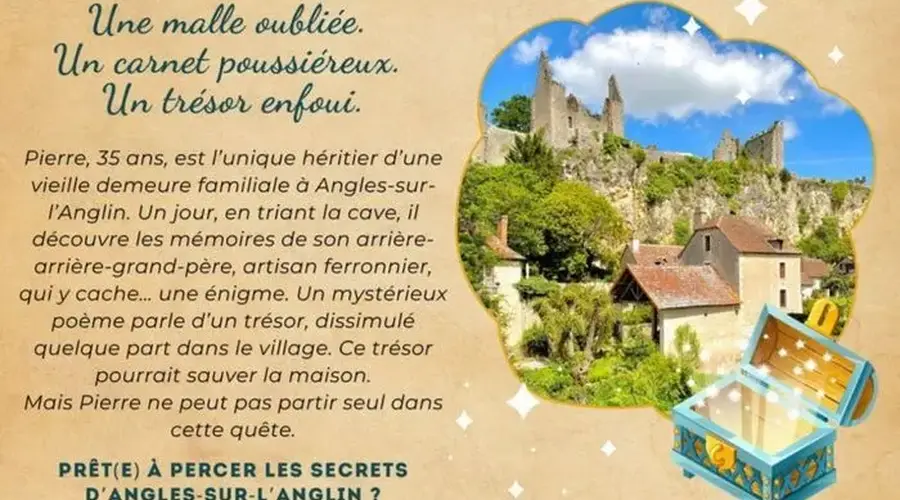 Visite Ludique d'Angles-sur-l'Anglin