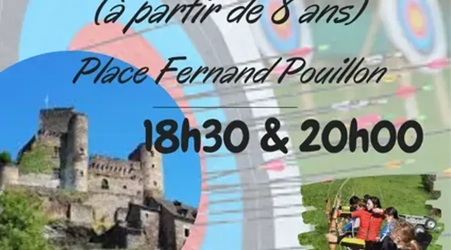 Tir à l'arc à Belcastel