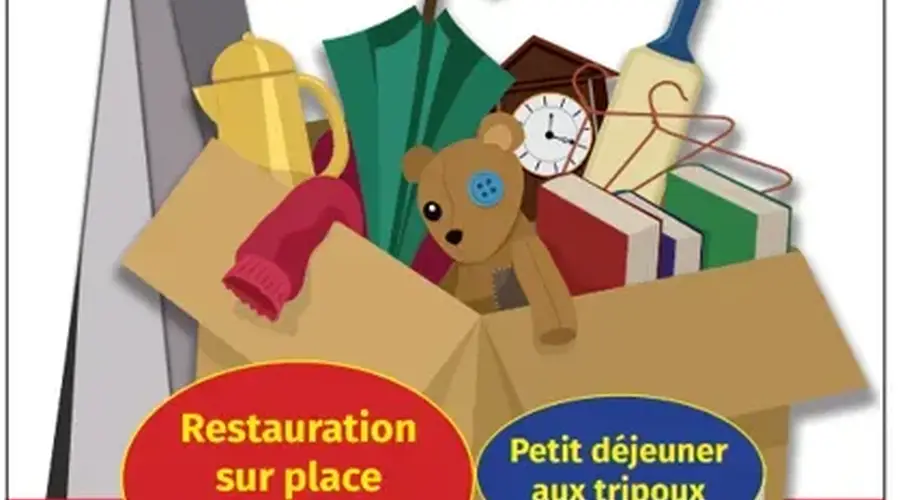 Vide-grenier et petit-déjeuner aux tripous