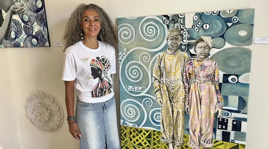 Exposition de l'artiste Andra Daans
