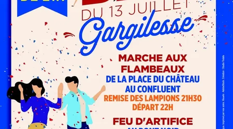 Défilé aux lampions, feu d'artifice et bal